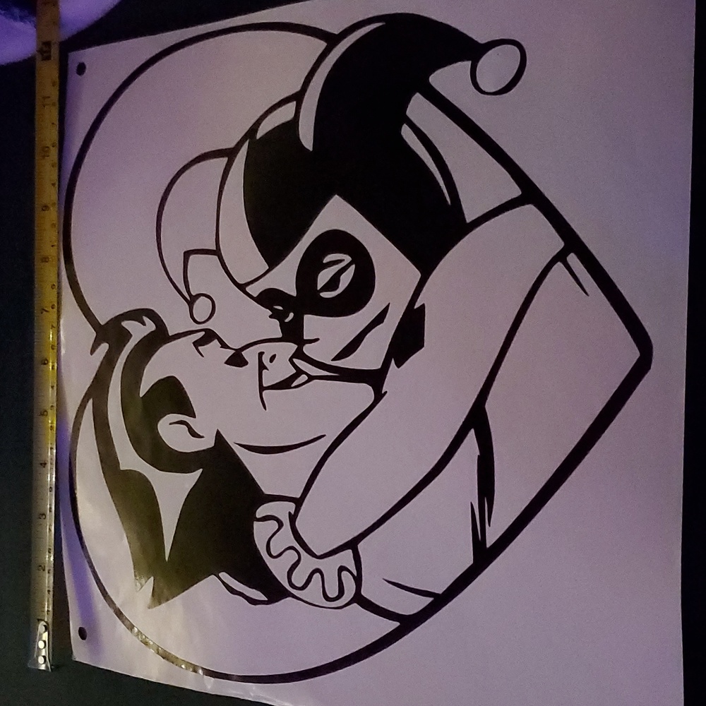 Crazy Love Decal (#JHQ1293)